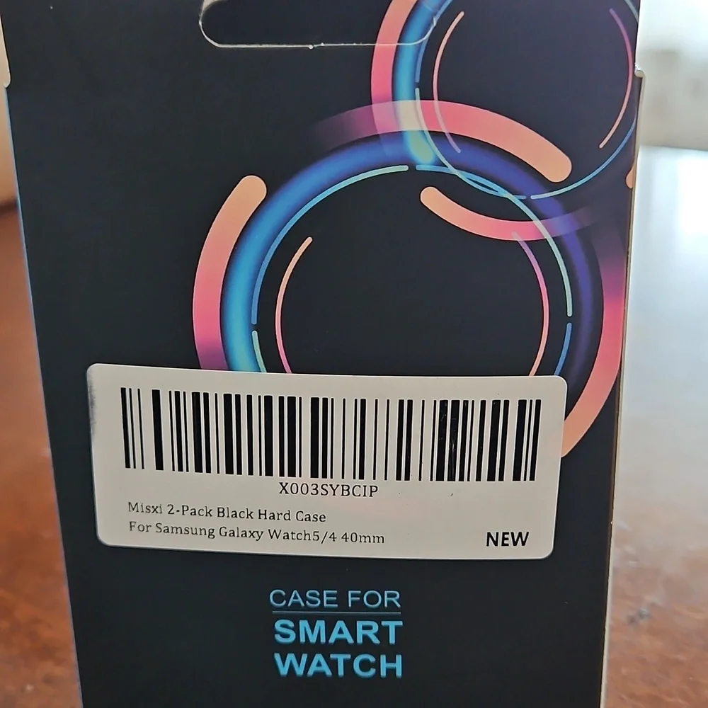 Black Smartwatch Protective Case